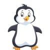 Girls Zip-up plus Shorts - Pedro Penguin