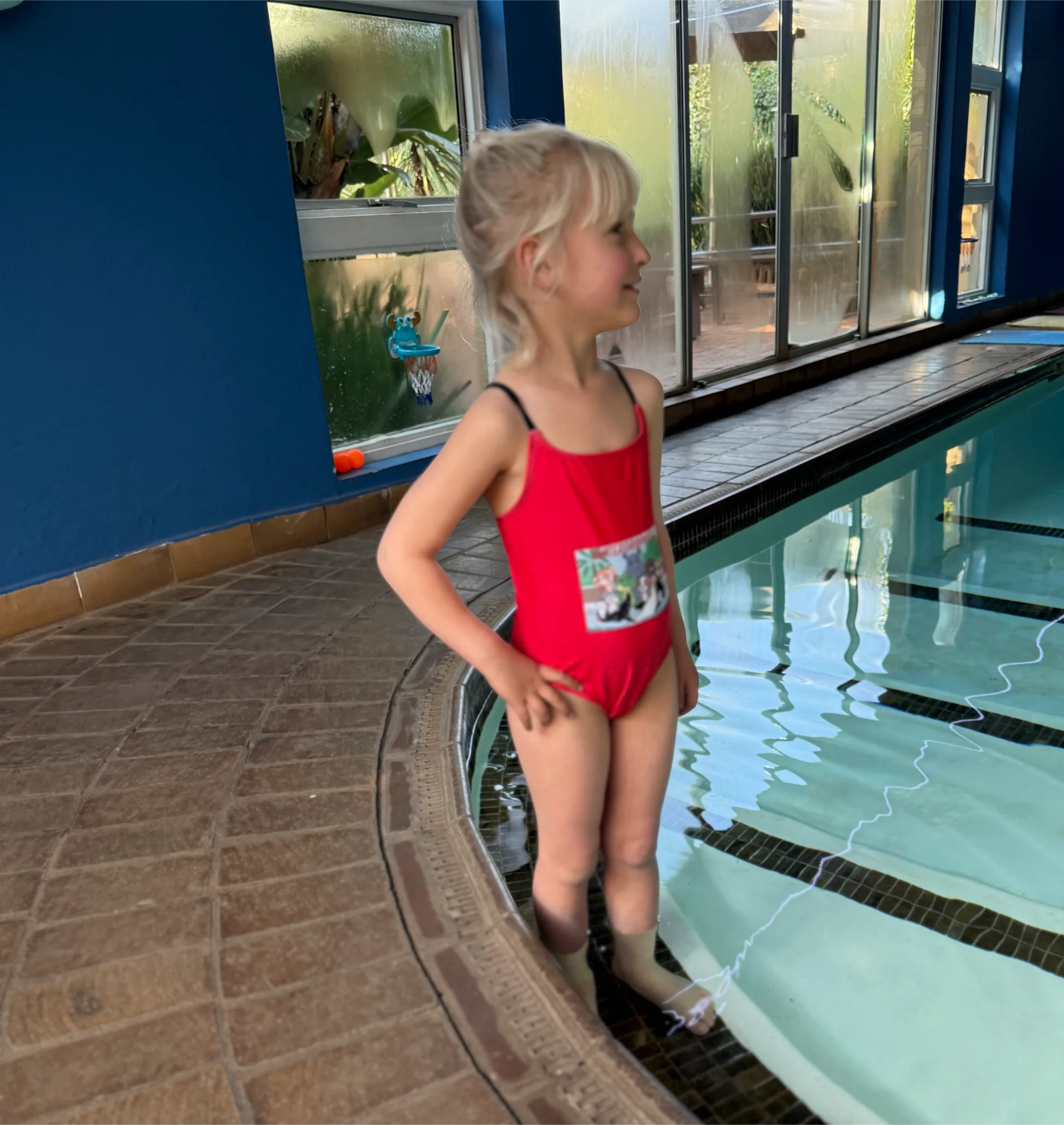 Girl's 1-piece swimsuit - Image 4