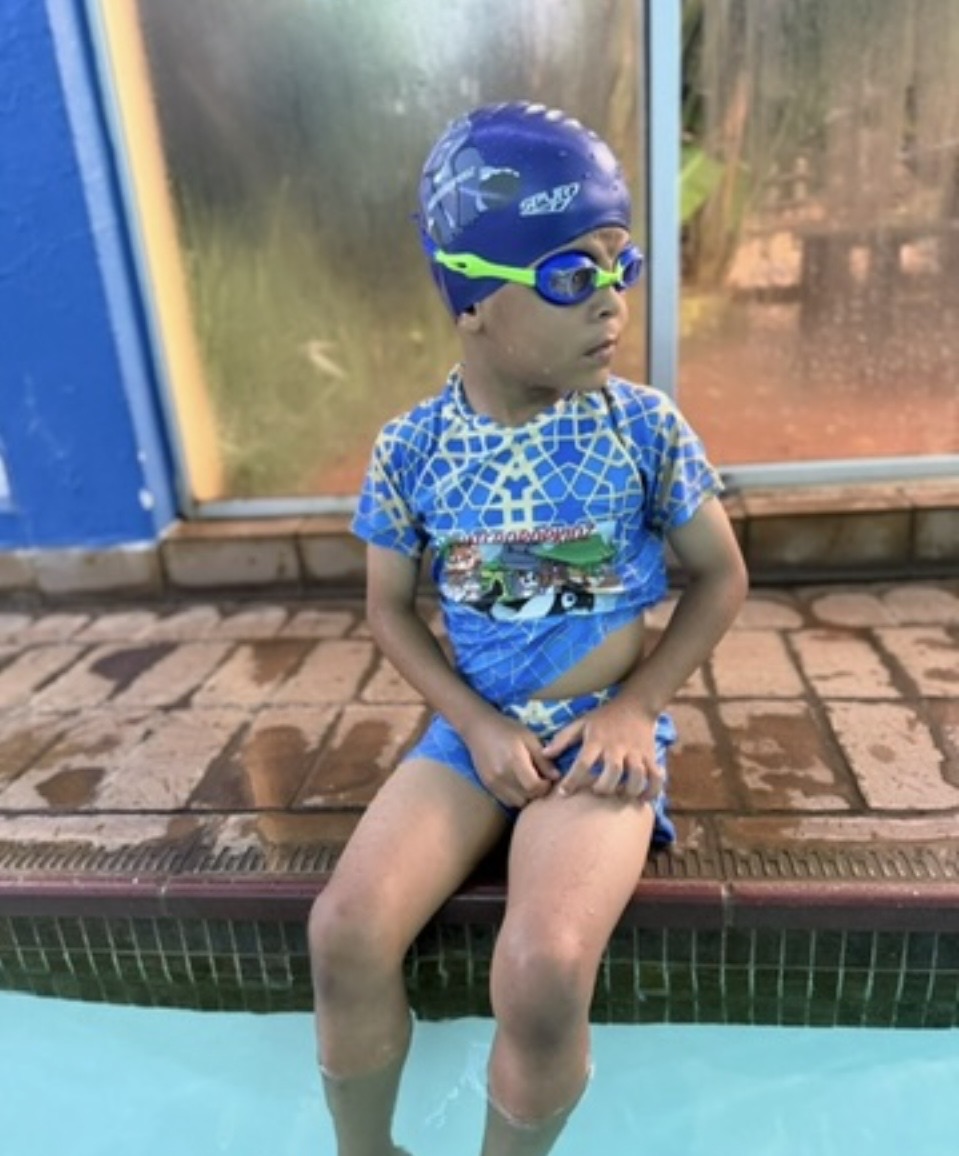 Boys two piece swimsuit WDK fam