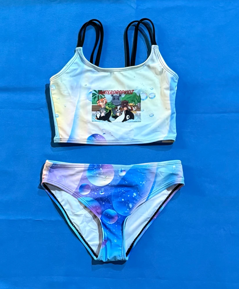 Girls Two Piece Swimsuit - Image 4