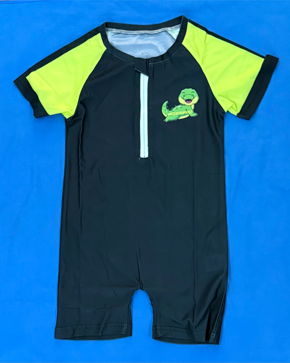 Boys one piece swimsuit Calvin Croc
