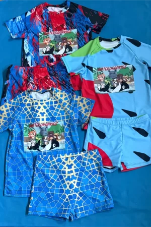Boys Two Piece Swimsuit