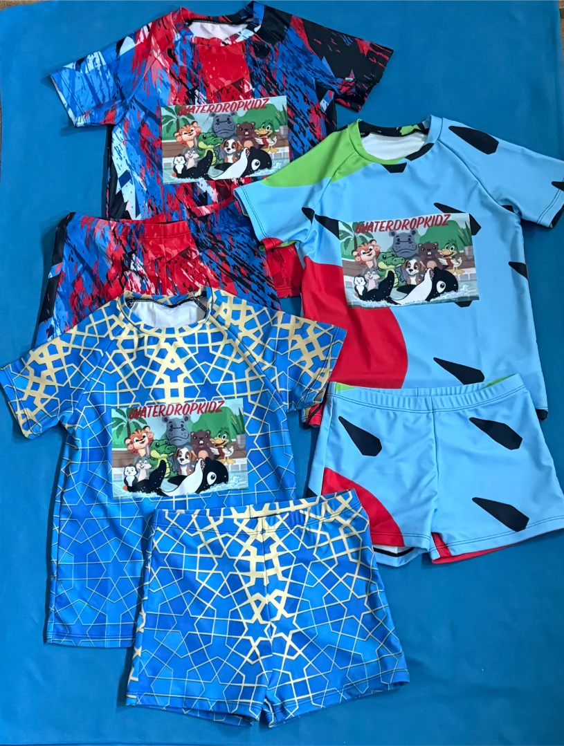 Boys Two Piece Swimsuit