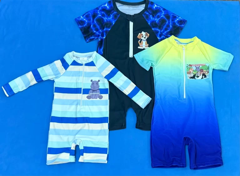Boys one-piece collage landscape