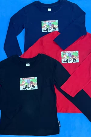 Kids Long-sleeved Sweatshirt collage