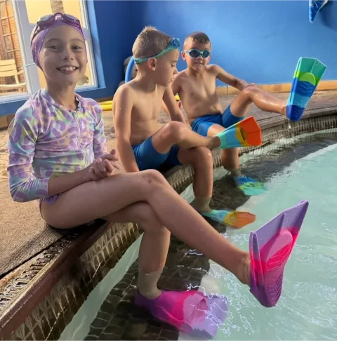 Kids Training Swim Fins
