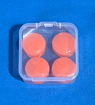 Moldable Earplugs Orange