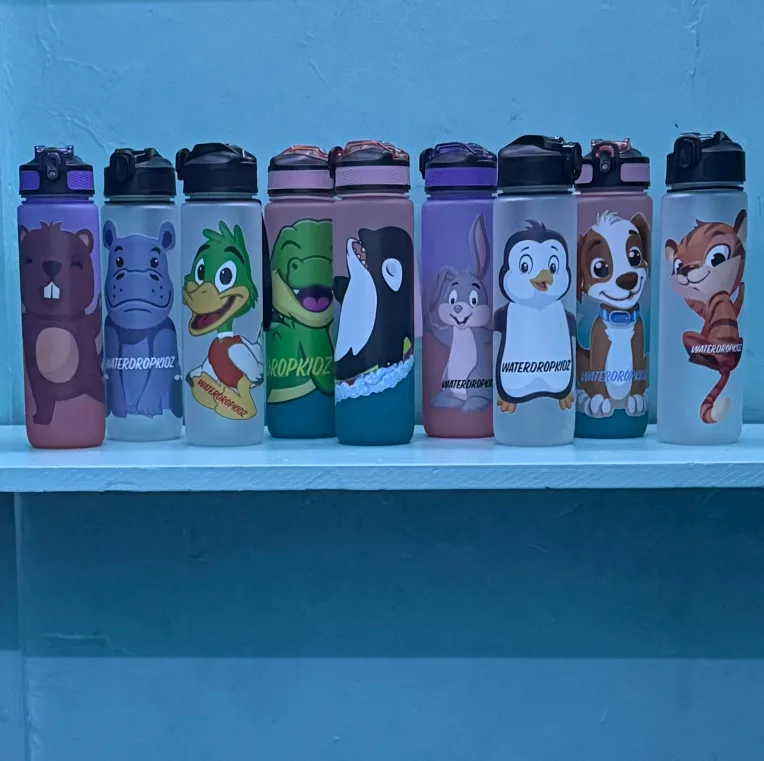 Character Water Bottle Collection