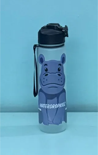 Character Water Bottle - Henry Hippo