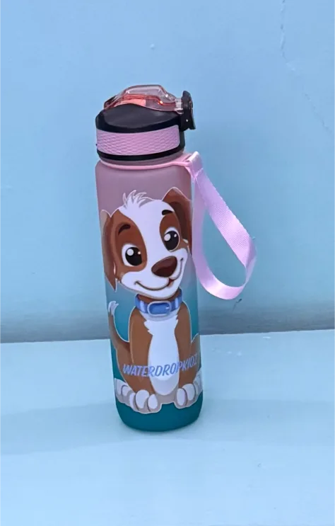 Character Water Bottle - Dixie Dog